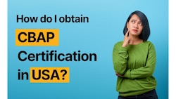 How do I obtain CBAP certification in the USA?