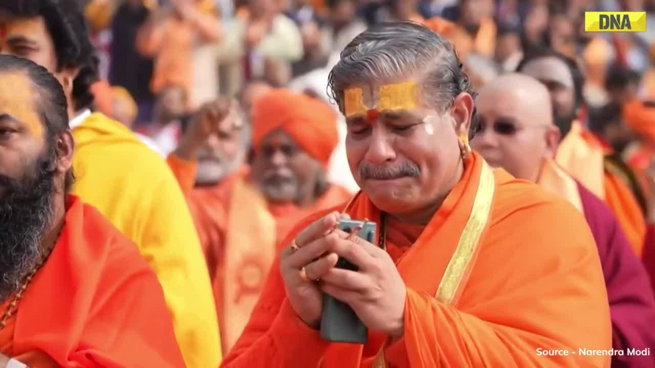 Ayodhya Ram Mandir: Bageshwar Baba से लेकर Sadhvi Rithambara तक रामलला को देख रो पड़े सभी | PM Modi