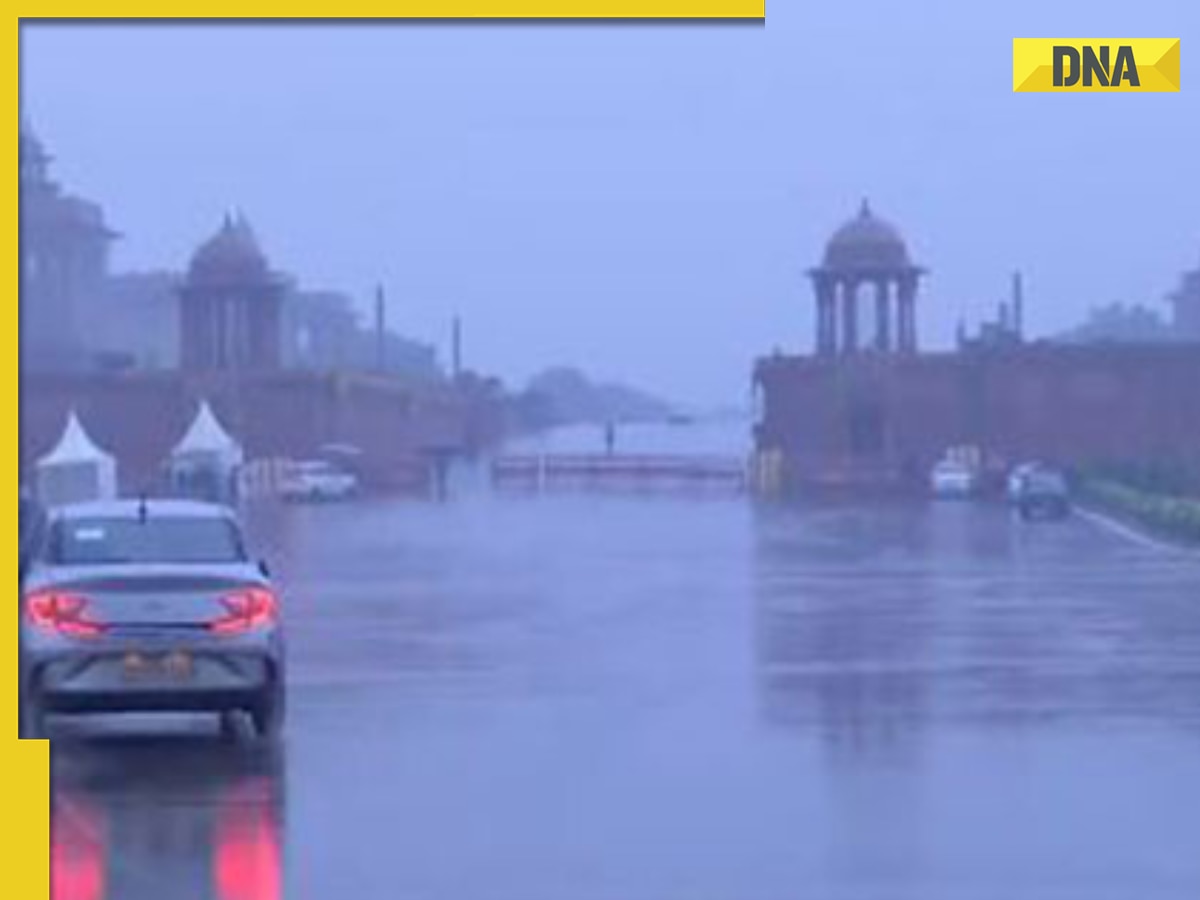 Weather update: Delhi-NCR wakes up to light rainfall, check IMD prediction