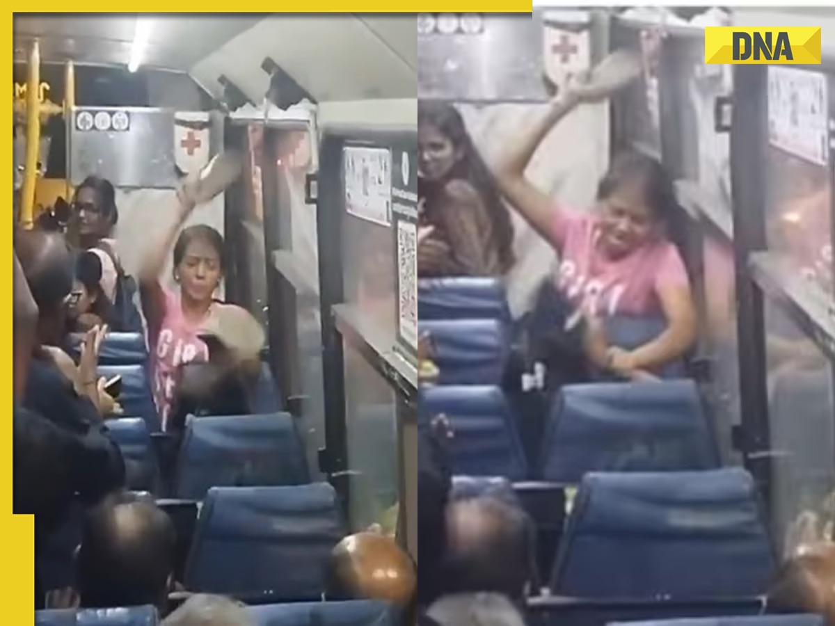 Viral video: Women exchange blows with shoes on Bengaluru bus, internet  reacts