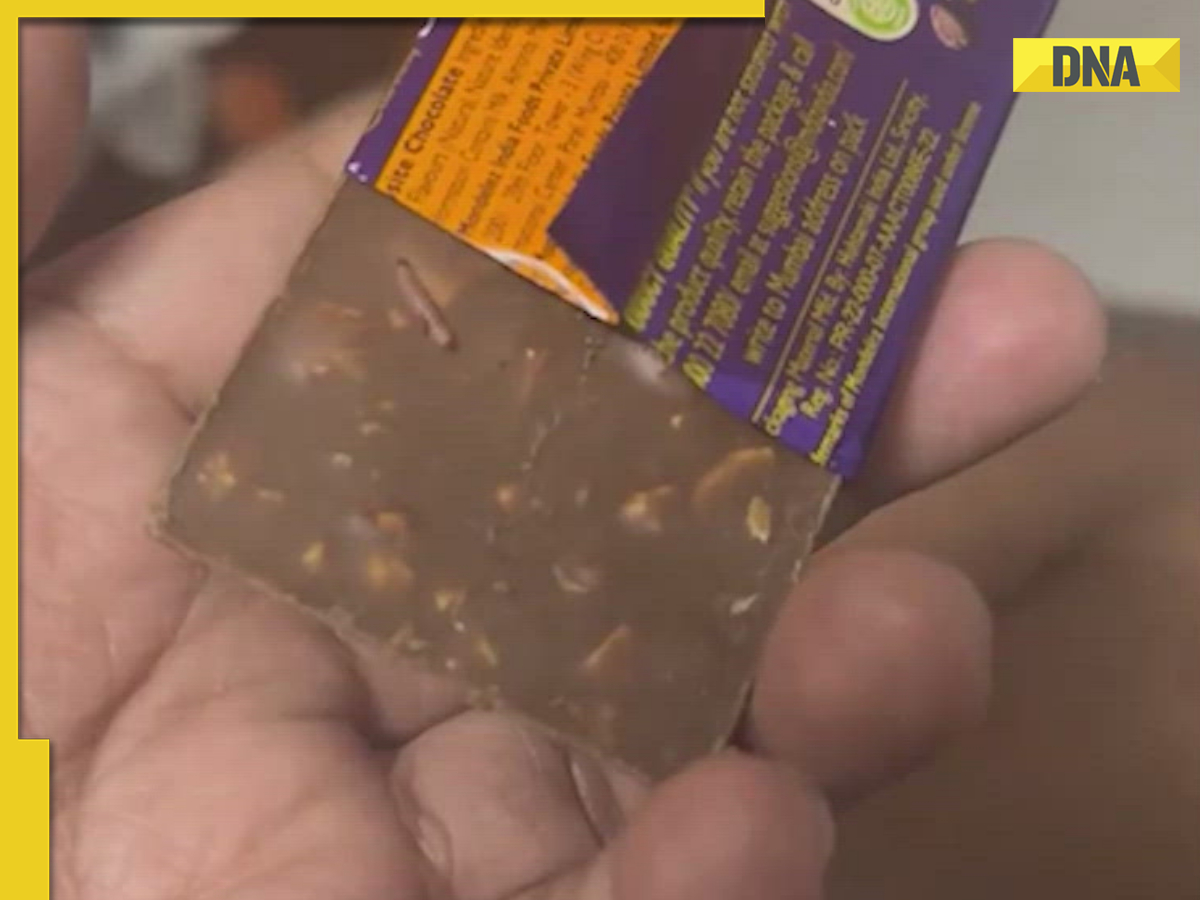 Mite Candy Viral video: Man finds worm in Cadbury chocolate, sparks online outrage