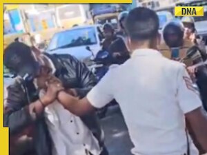 Helmetless rider bites traffic cop's fingers in Bengaluru, video goes viral