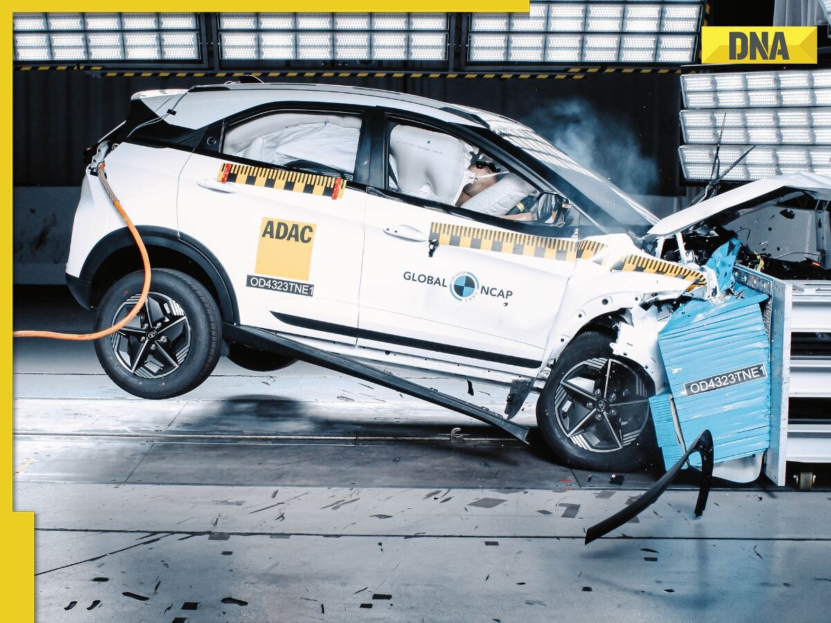 Tata Nexon scores 5-stars in GNCAP rating, watch crash test video here