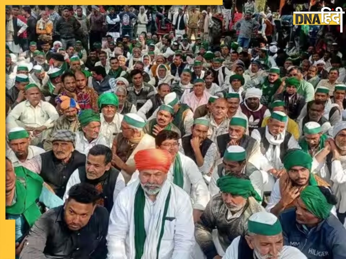 Farmers Protest: मेरठ में राकेश टिकैत के साथ कलेक्ट्रेट में धरने पर बैठे किसान, सरकार को दी चेतावनी