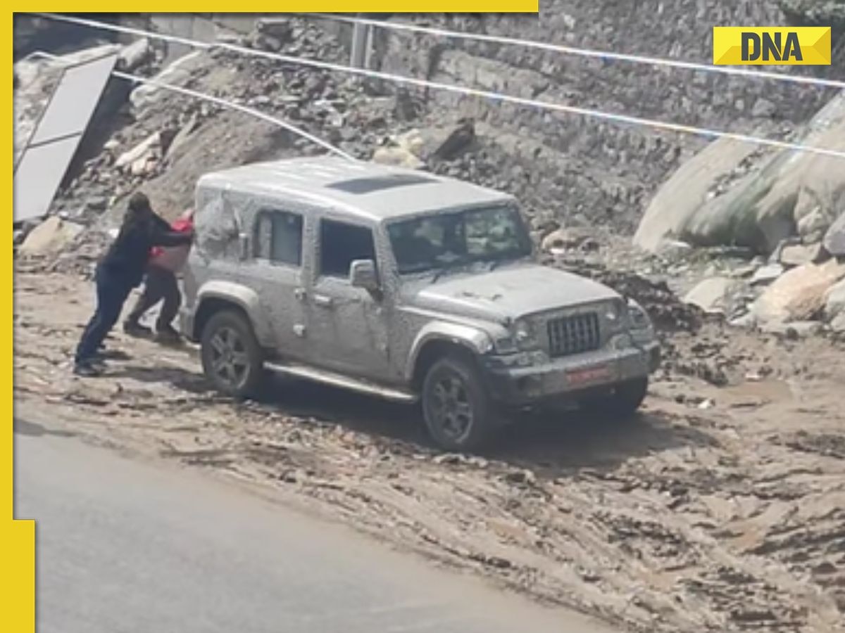 Mahindra Thar 5-door gets stuck in mud during testing ahead of launch, netizens praise ‘Lord Alto…’