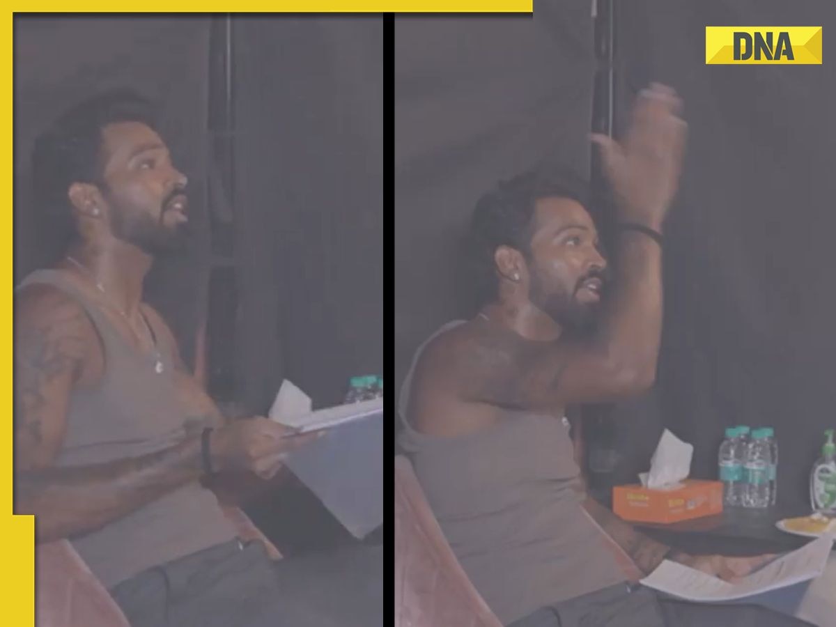 Watch: Hardik Pandya scolds helper for serving jalebis during an IPL ad shoot, video goes viral