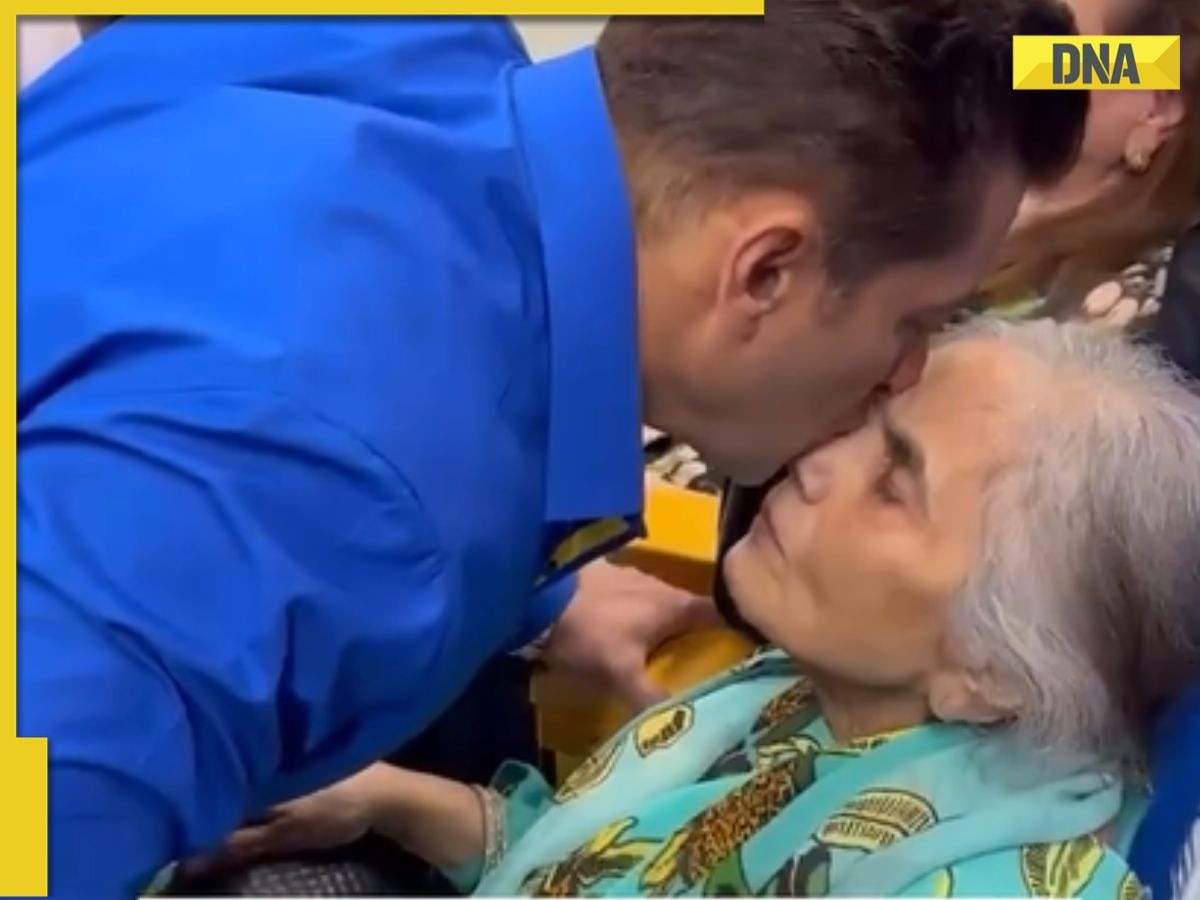 Viral video: Salman Khan kisses mom Salma, eats fries from nephew, niece; actor's adorable moments with family win fans