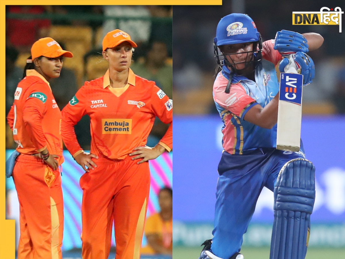 MI vs GG Highlights: हरमनप्रीत ने धोनी स्टाइल में छक्के से किया मैच फिनिश, डिफेंडिंग चैंपियन मुंबई इंडिय��ंस की लगातार दूसरी जीत