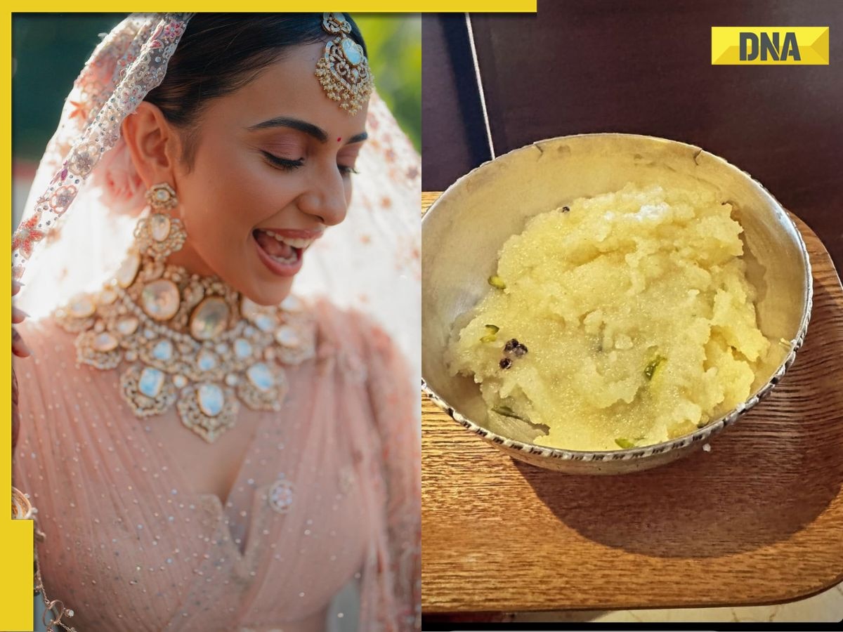 Rakul Preet Singh cooks suji ka halwa in her pehli rasoi, shares 'chauka chardhana' moment