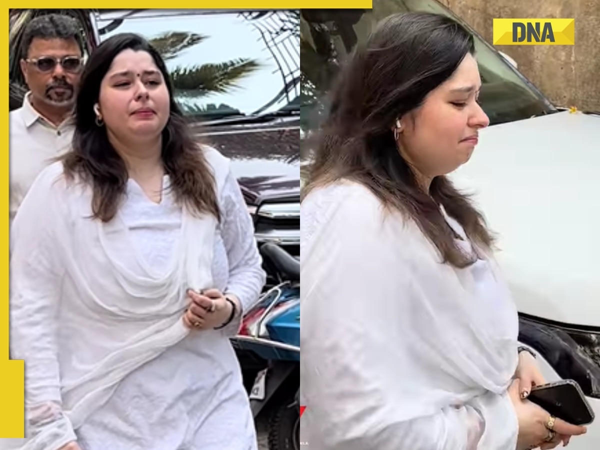 Watch: Pankaj Udhas' daughter Reva can't stop crying as she arrives at singer's funeral