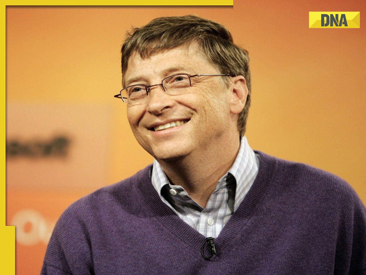 Bill Gates visits Microsoft's India development center in Hyderabad for…