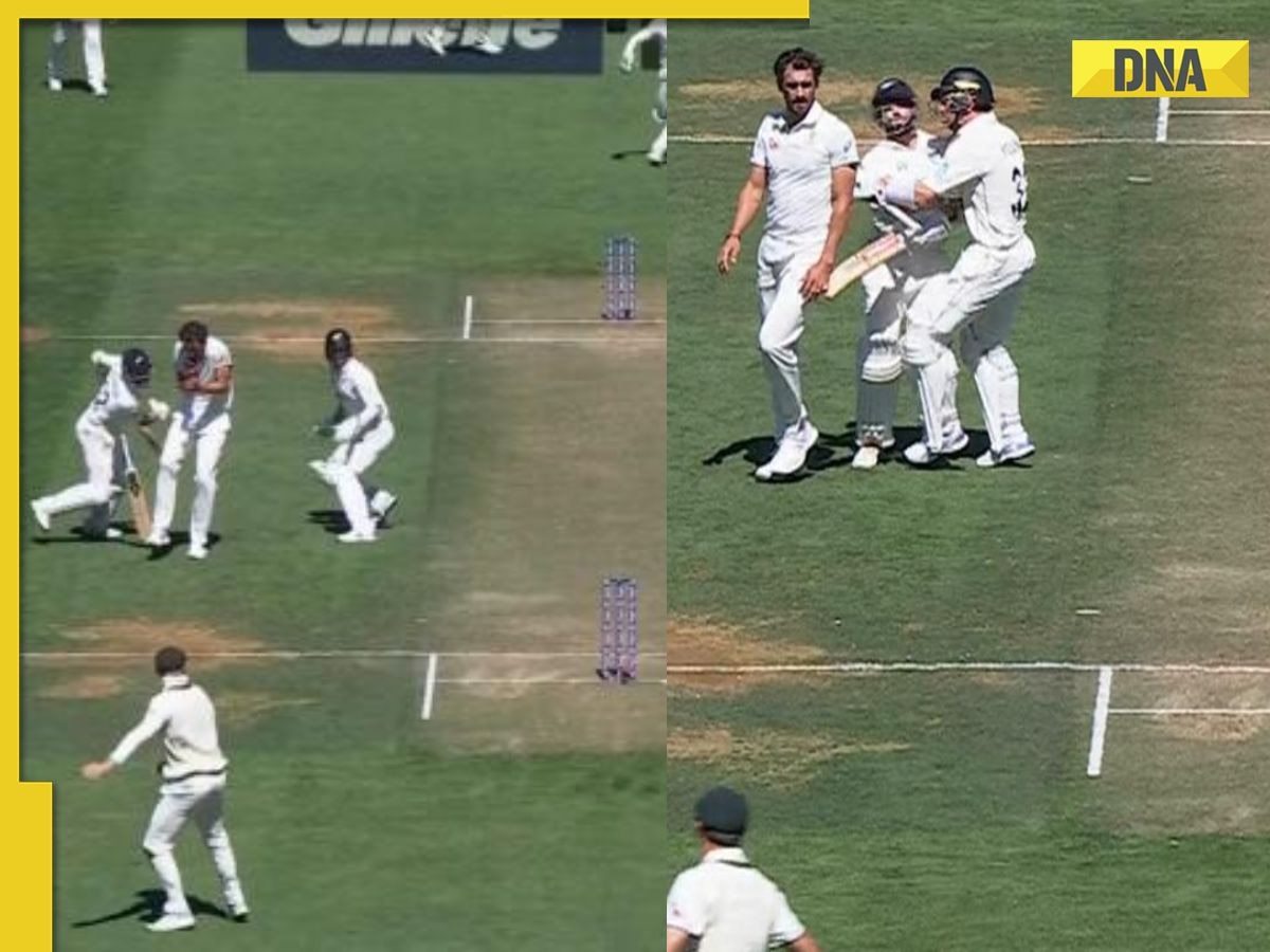 Watch: Kane Williamson’s 'rare' run out after mid-pitch collision, first time in...