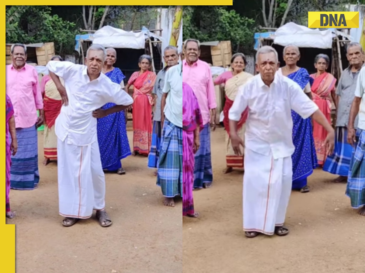 Watch: Elders steal hearts with viral 'butterfly song' dance at old age home