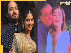 Anant Ambani-Radhika Merchant Pre-Wedding: 'प्यार हुआ इकरार हुआ' गाने प��र Nita Ambani संग थिरके Mukesh Ambani, देखें Video
