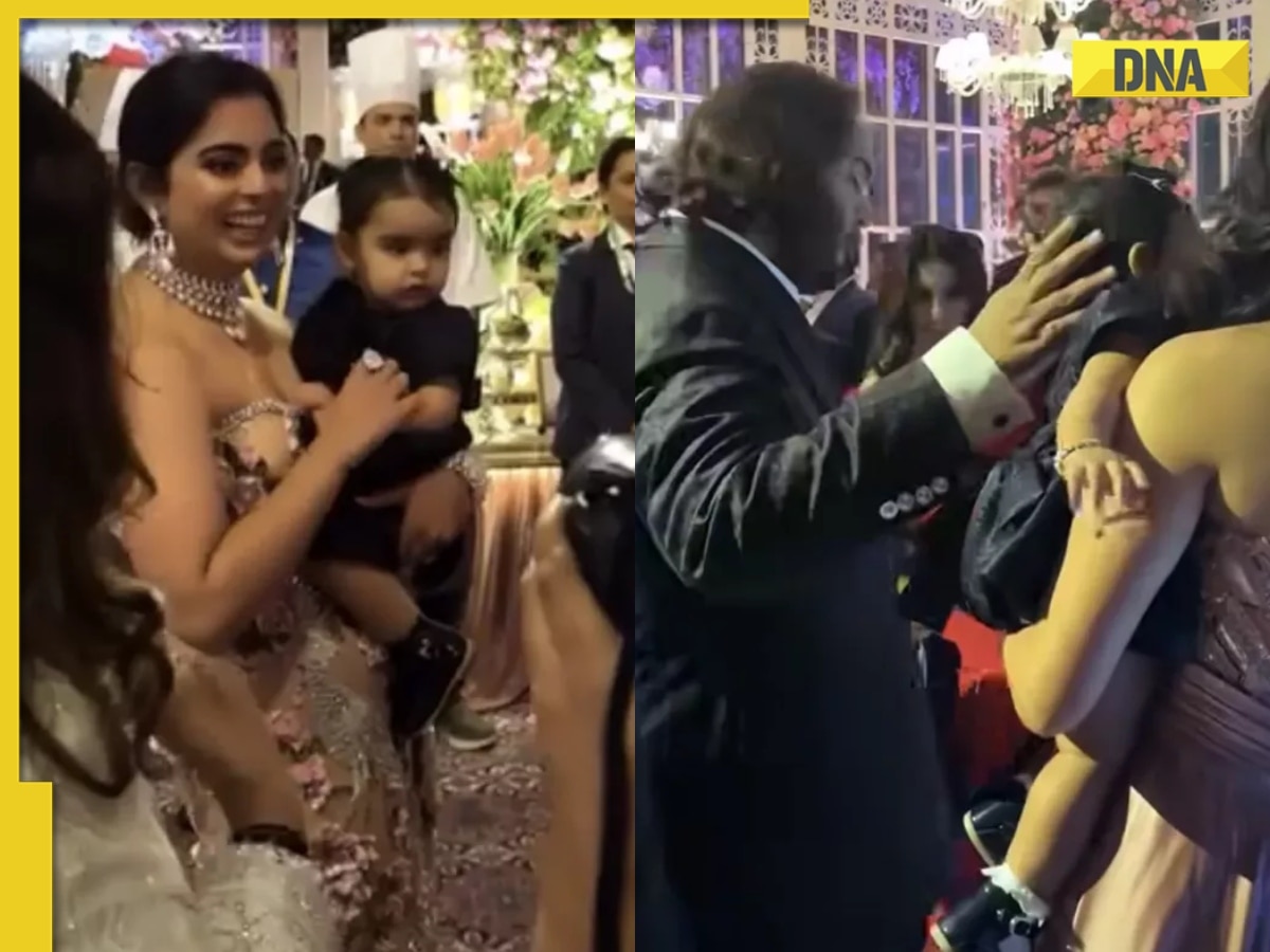 Watch: Viral video of Isha Ambani with daughter Aadiya from Anant Ambani-Radhika Merchant's pre-wedding bash