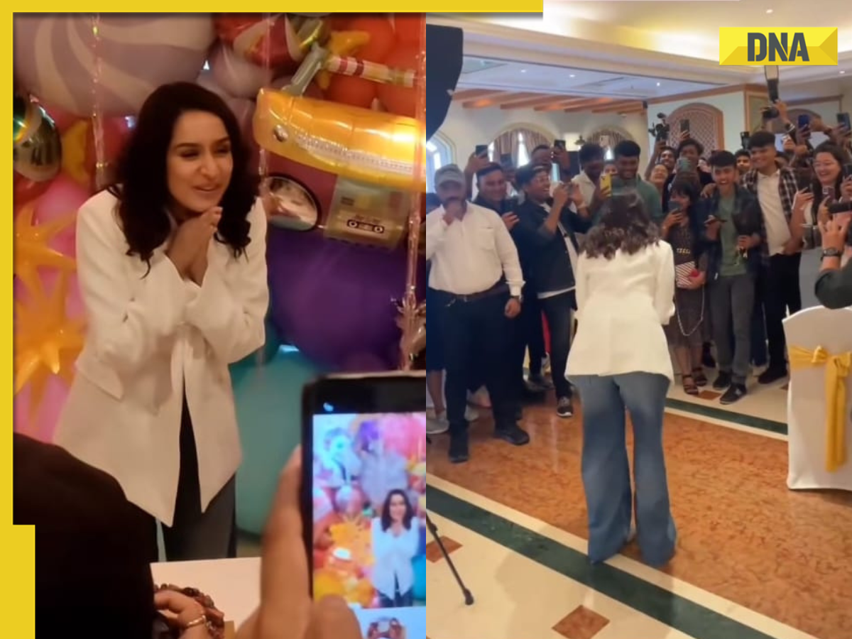 Watch Shraddha Kapoor celebrates her birthday with over 30 of her most
