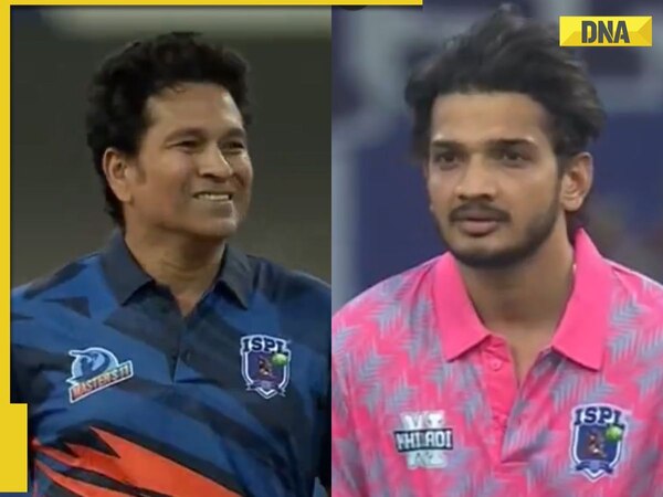 Watch: Munawar Faruqui dismisses Sachin Tendulkar in ISPL match ...