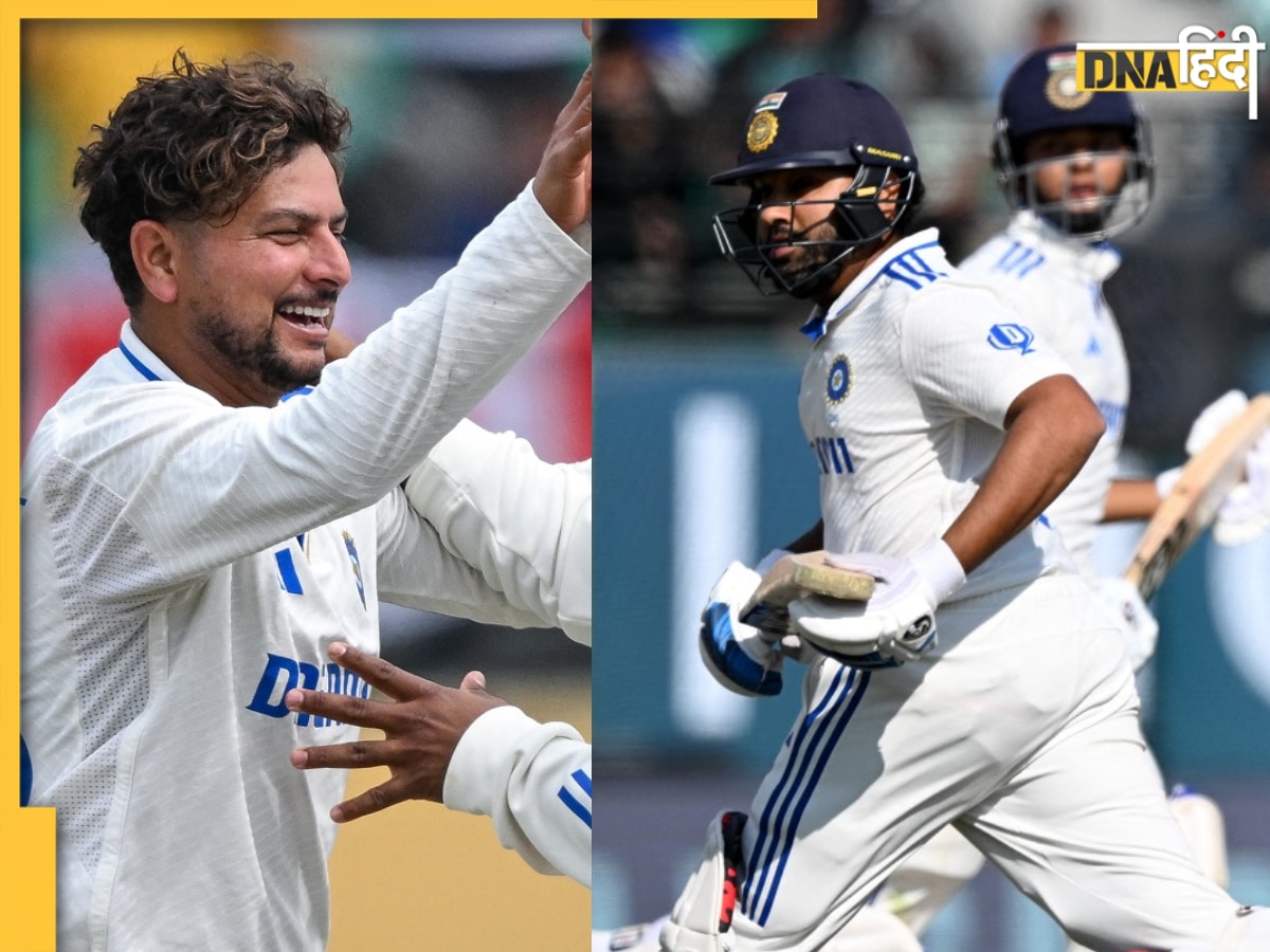 IND vs ENG 5th Test Highlights: Kuldeep Yadav के पंजे के बाद Rohit Sharma-Yashasvi Jaiswal के पचासे, भारत ने बनाई मैच पर पकड़