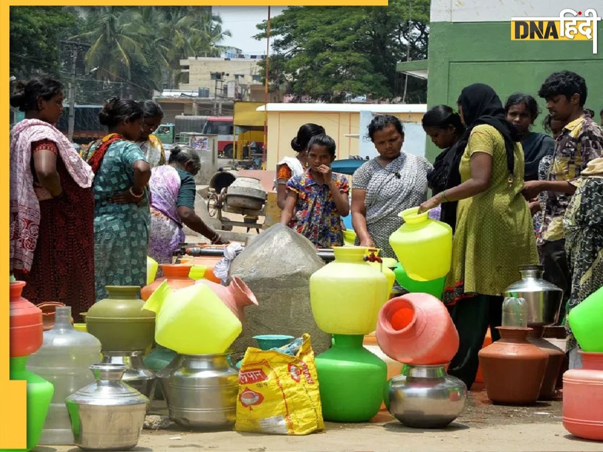 बूंद-बूंद पानी के लिए तरसा बेंगलुरु, स्कूल-कोचिंग सेंटर बंद, 2000 रुपये में मिल रहा टै��ंकर