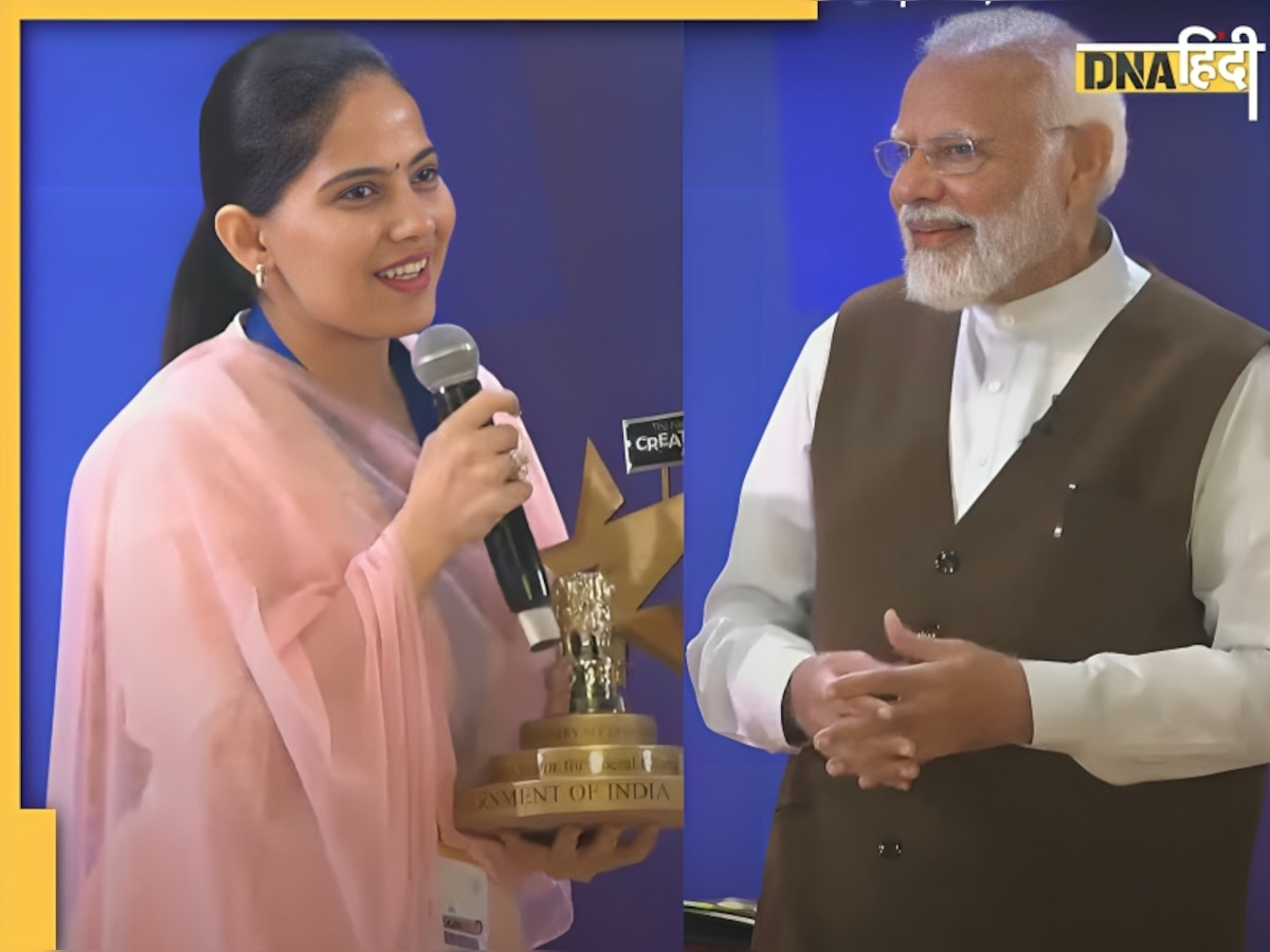 National Creators Award: PM Modi ने जया किशोरी को किया सम्मानित, कथावाचक से मोटिवेशनल स्पीकर बनने तक क�ी कहानी