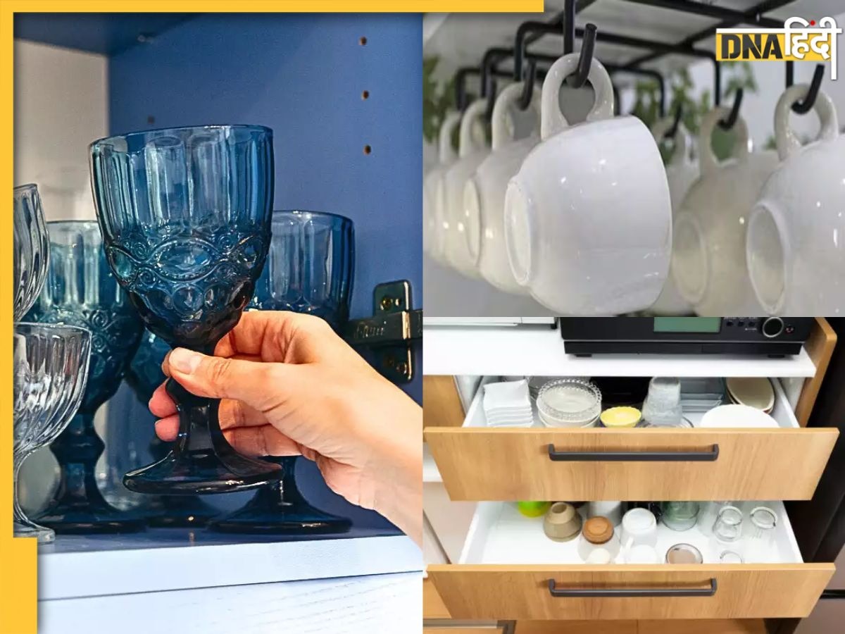 Kitchen Hacks: सालों साल चलेंगे कांच के बर्तन, ऐसे संभालकर रखें कांच के गिलास, कप और बाउल