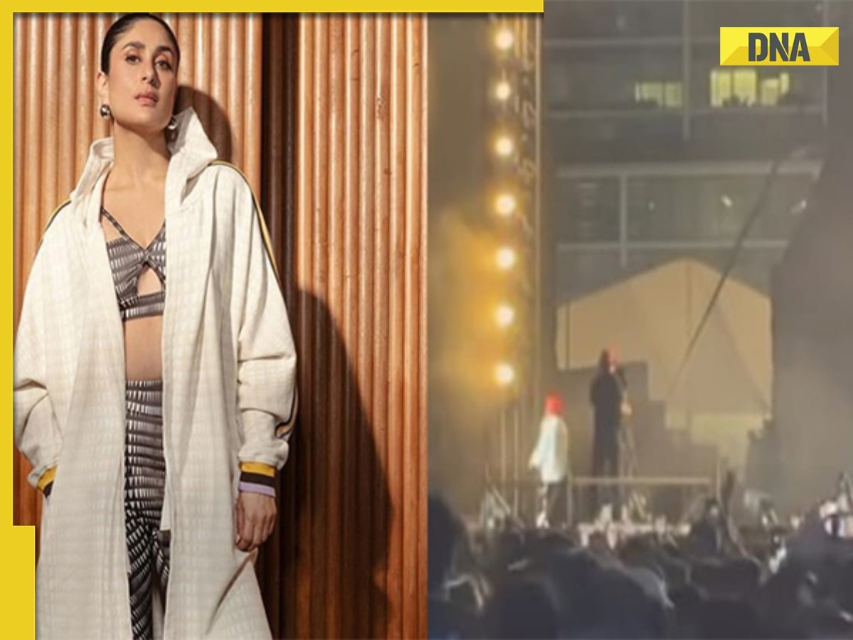 Kareena Kapoor reacts after Diljit Dosanjh gives her a shoutout at live  concert in viral video