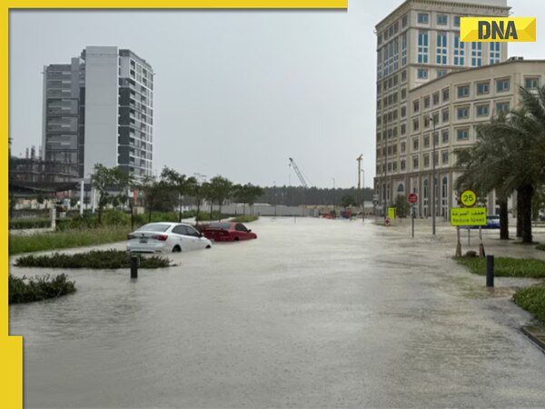 Watch: Dubai airport flooded, cars submerged as UAE records highest ...