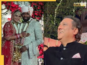 भांजी आरती की शादी में Govinda ने खत्म की नाराजगी,  नए जोड़े को आशीर्वाद देने पहुंचे एक्टर, देखें वीडियो