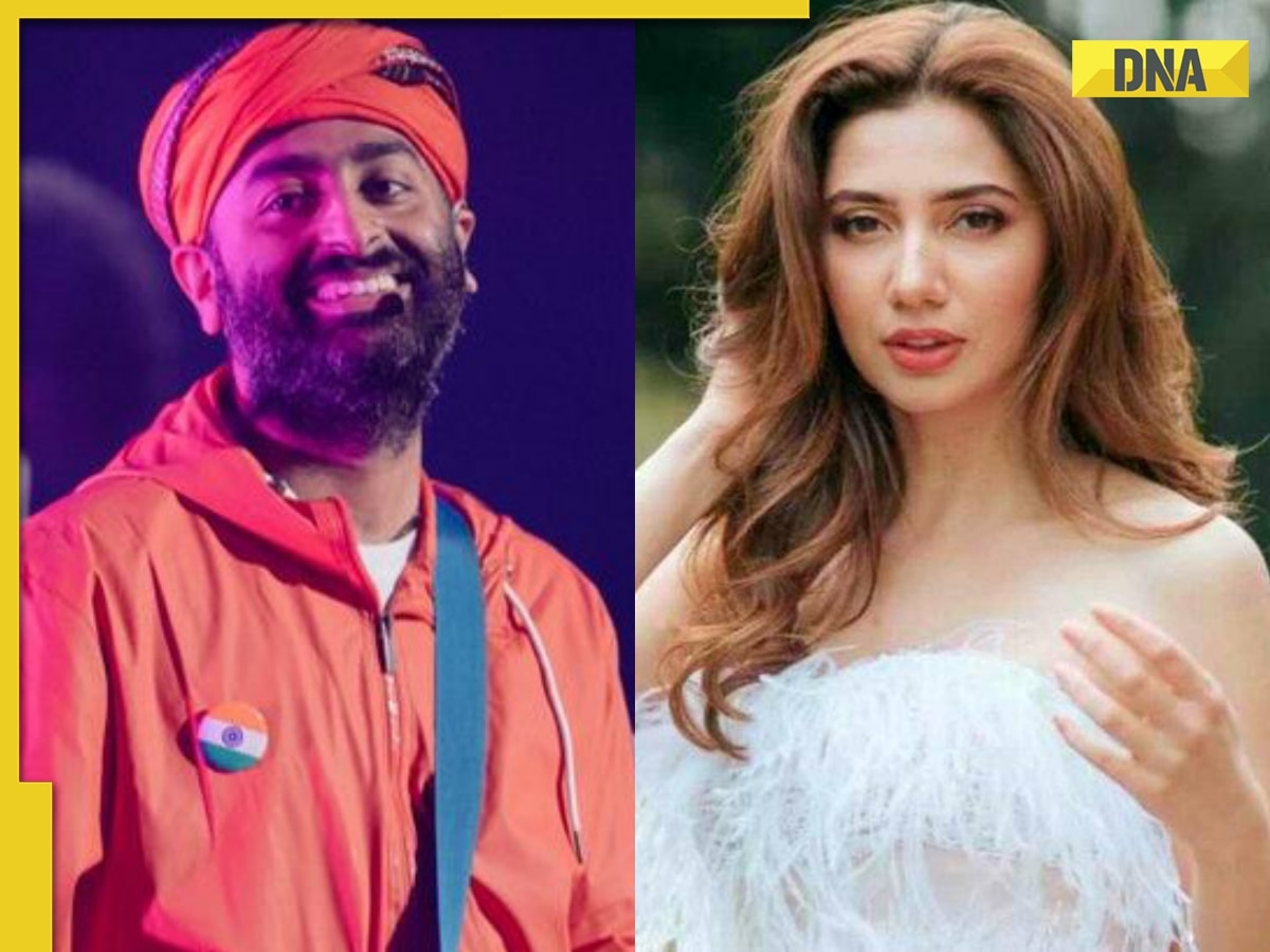 Arijit Singh apologises to Pakistani actress Mahira Khan at live concert, watch viral video to know the reason