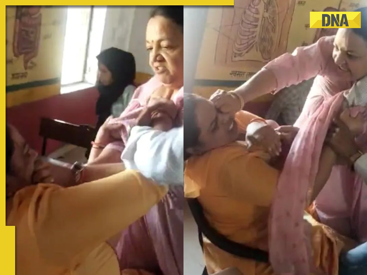 School principal, teacher engage in physical altercation in Agra, video goes viral