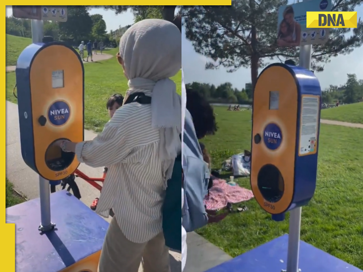 Netherlands rolls out free sunscreen vending machines in public areas ...