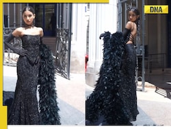 Nancy Tyagi looks majestic in self-designed backless corset at Cannes 2024, see viral video