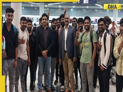 60 Indians rescued from job scam in Cambodia return home