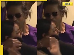 Watch: Shah Rukh Khan hugs, kisses Gauri Khan after KKR beats SRH in IPL final, internet is fan of adorable celebration