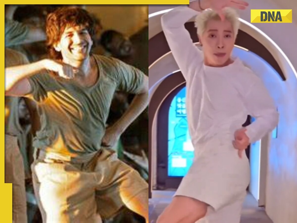 Watch: K-pop star Aoora channels inner Chandu Champion as he grooves to Kartik Aaryan's song 'Satyanaas'