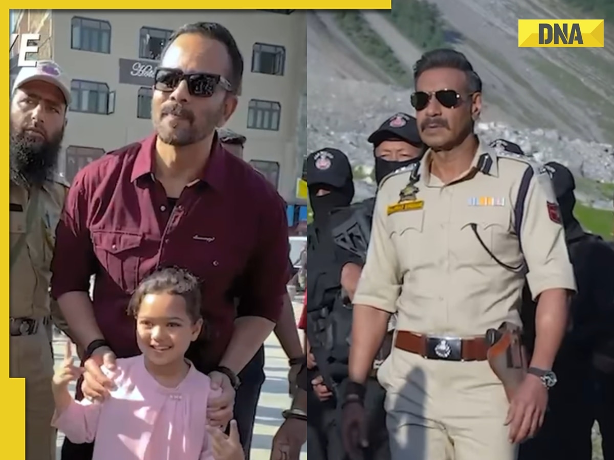 'Once there was terrorism, unrest...': Rohit Shetty shares BTS video from shoot of Singham Again in Kashmir, pens note