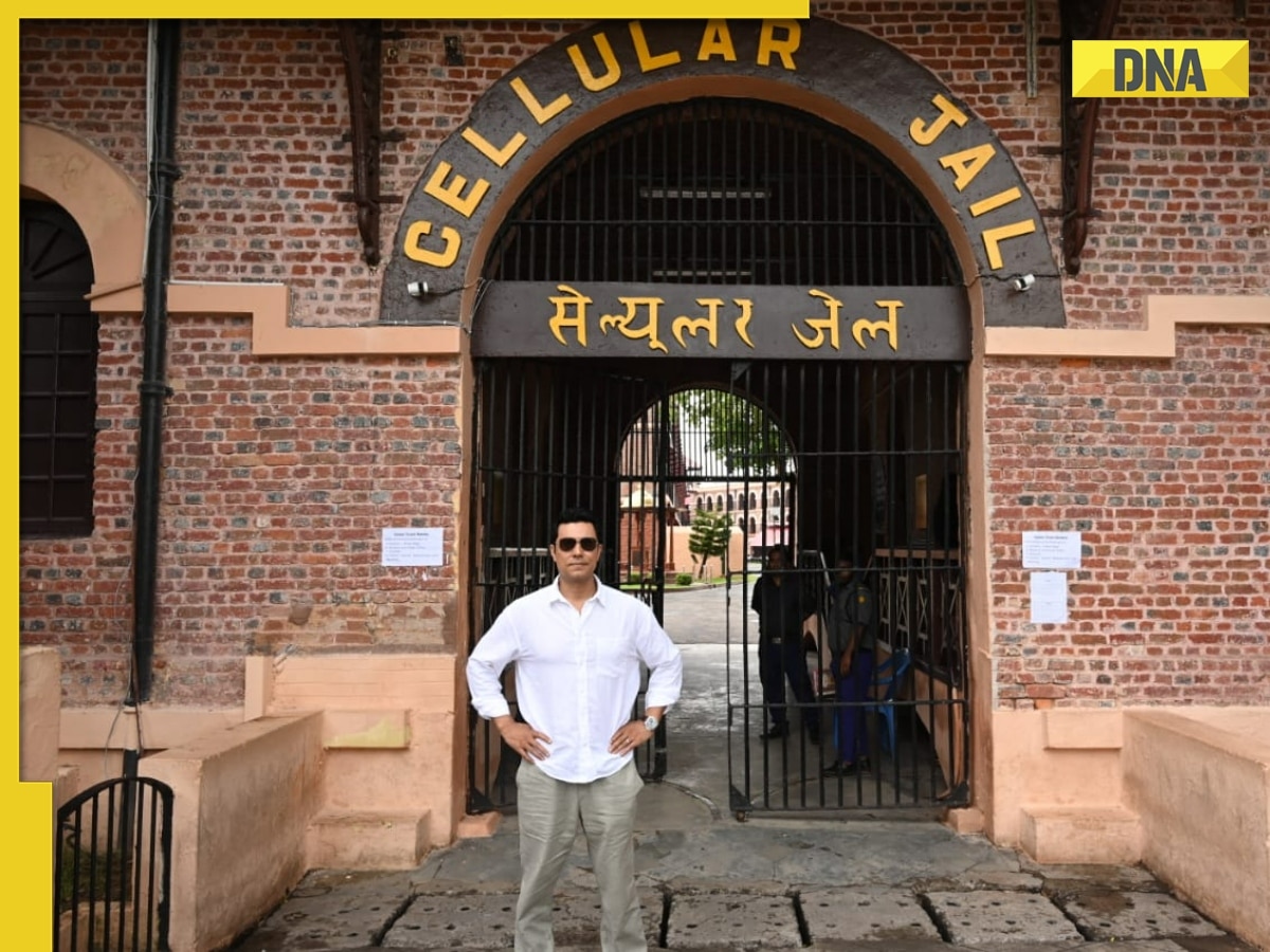 Randeep Hooda marks Swatantrya Veer Savarkar OTT release with visit to cellular jail in Andaman, sees Savarkar's cell