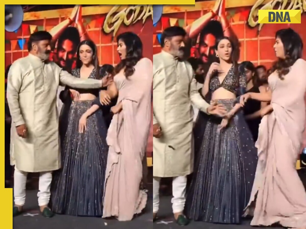 'He should be arrested': Nandamuri Balakrishna pushes co-star Anjali aggressively on stage, netizens call it 'assault'