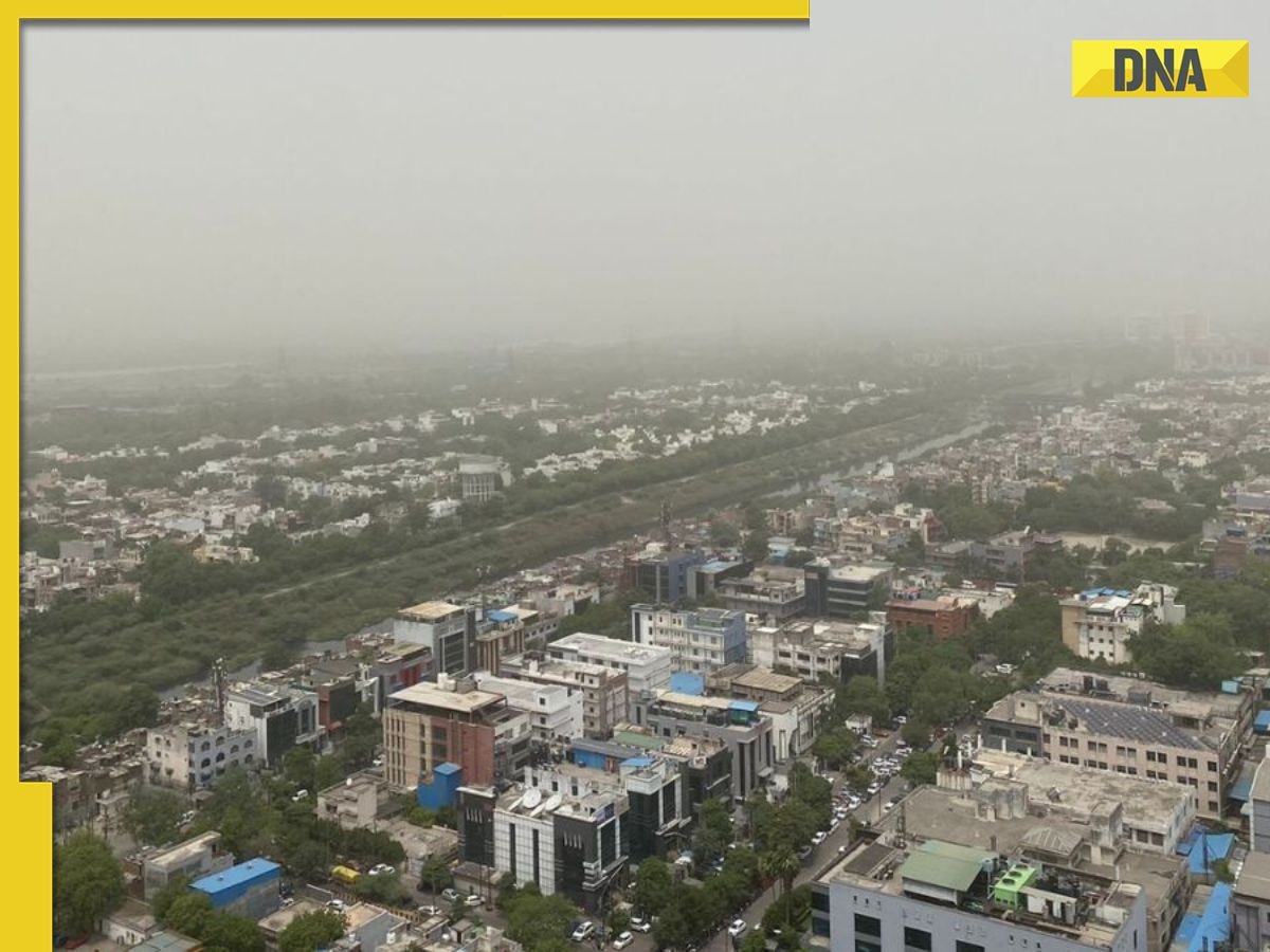 Delhi Weather: Duststorm hits after scorching heat in capital; part of NCR receives rain