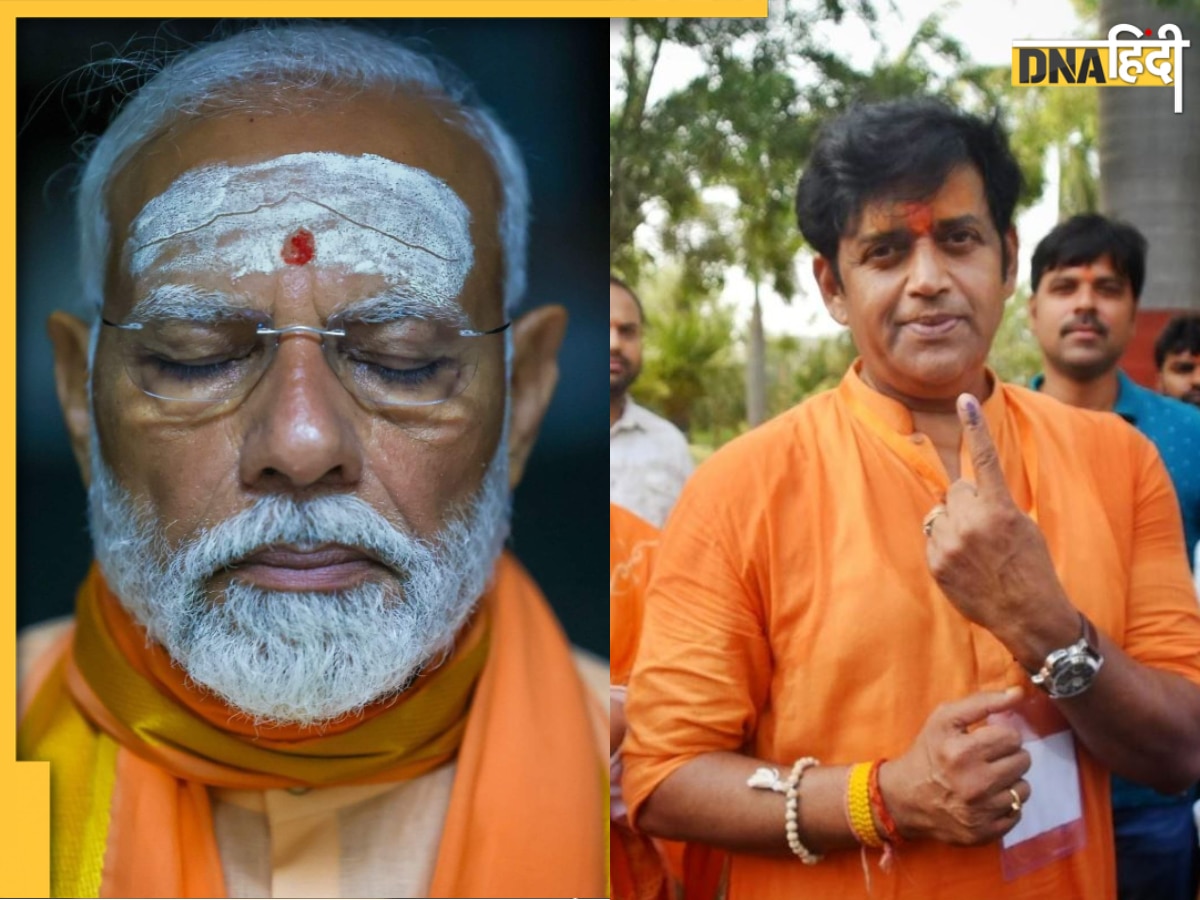 Gorakhpur में वोट देकर निकले Ravi Kishan ने पीएम मोदी को लेकर ये क्या कह दिया? वीडियो हुआ Viral 