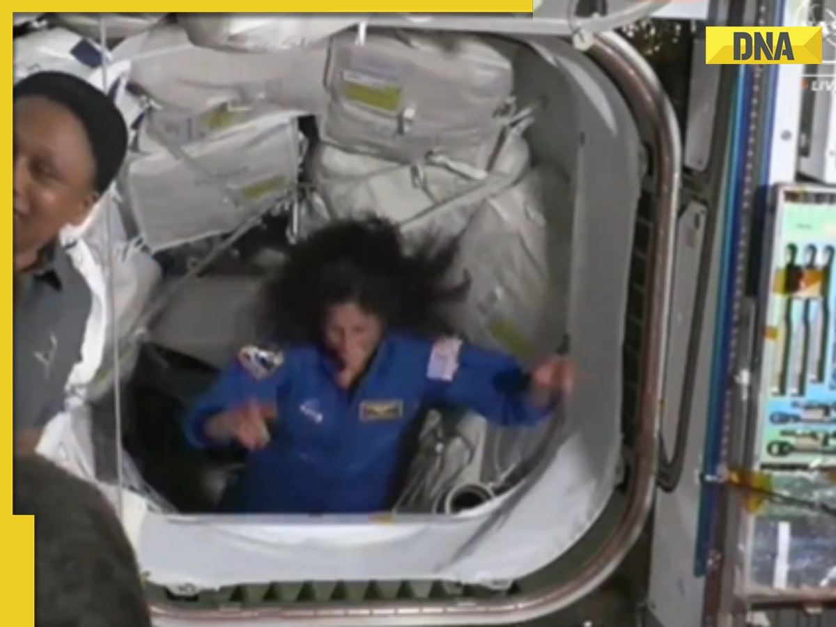 Indian-origin astronaut Sunita Williams dances with joy upon reaching ISS, video goes viral