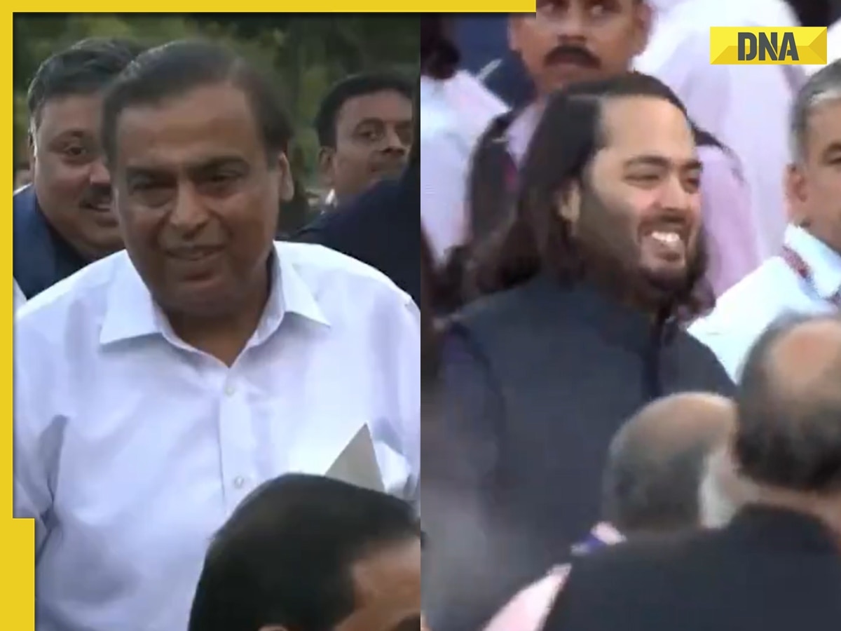 Watch: Mukesh Ambani, son Anant at Rashtrapati Bhawan for Narendra Modi's oath-taking ceremony