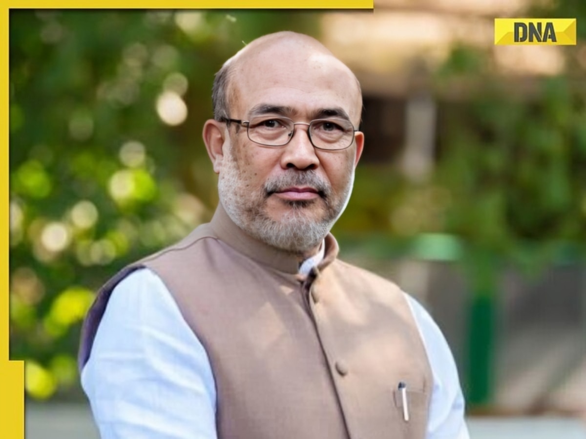 Manipur CM N Biren Singh's Convoy Attacked, One Security Person Injured