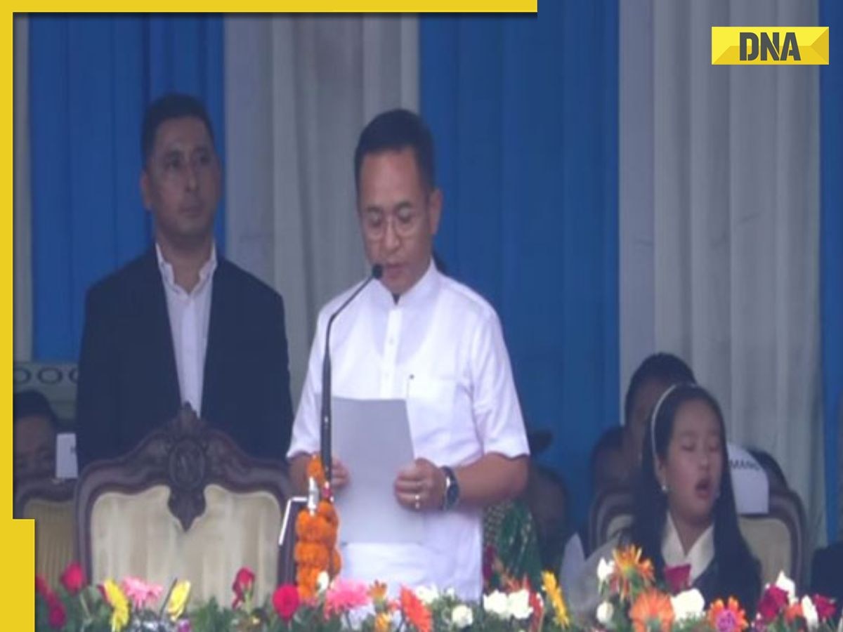 SKM chief Prem Singh Tamang takes oath as Sikkim Chief Minister for second consecutive term