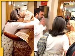 VIDEO: राहुल से हाथ मिलाया, सोनिया-प्रियंका को लगाया गले... गांधी परिवार से यूं गर्मजोशी से मिलीं शेख हसीना