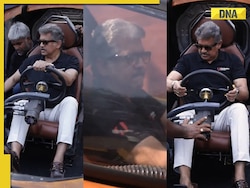 Anand Mahindra rides Prabhas' futuristic car Bujji from Kalki 2898 AD, video goes viral