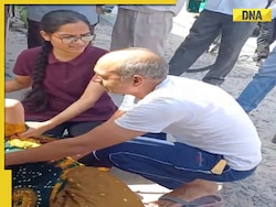 WATCH: UPSC aspirant denied entry for being late to exam centre, parents' reaction goes viral