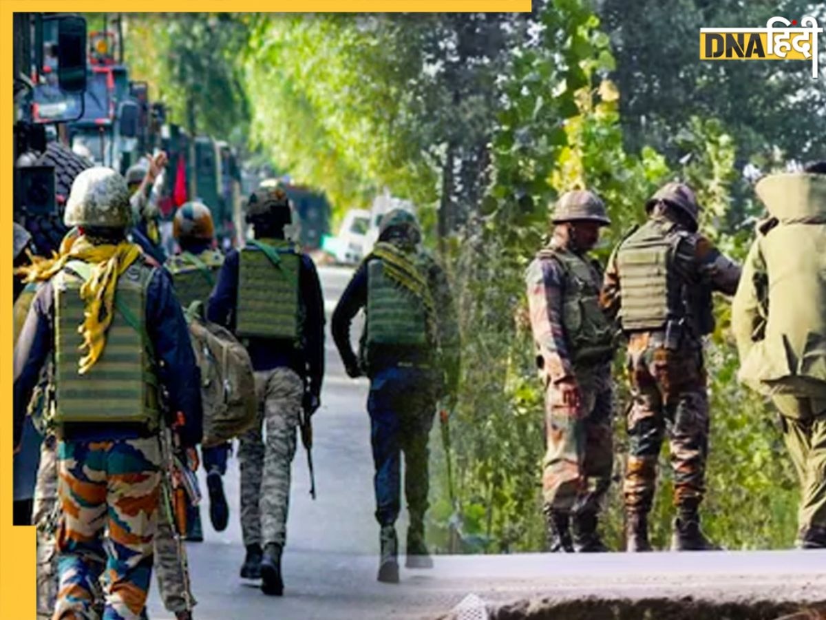 J-K Encounter: जम्मू-कश्मीर के सोपोर में बड़ा एनकाउंटर, 2 आतंकी ढेर, जंगलों का चप्पा-चप्पा छान रही सेना