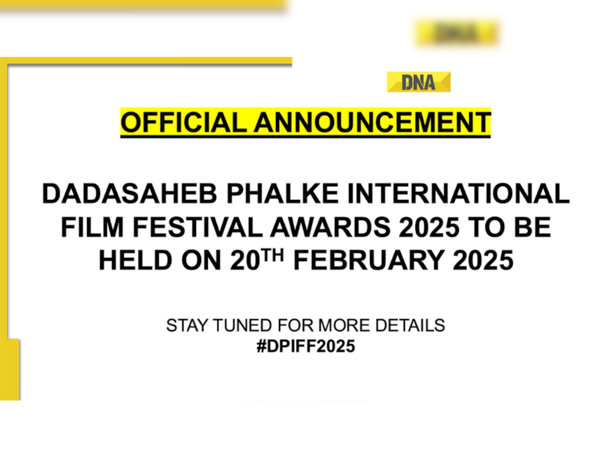 Official Announcement: Dadasaheb Phalke International Film Festival Awards 2025 to be held on 20th February 2025