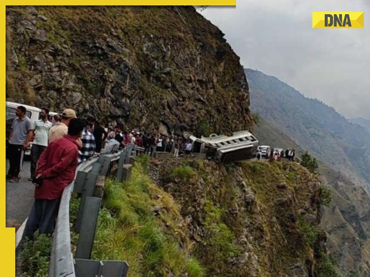 Himachal Pradesh: 4 dead after bus falls into gorge in Shimla's Jubbal